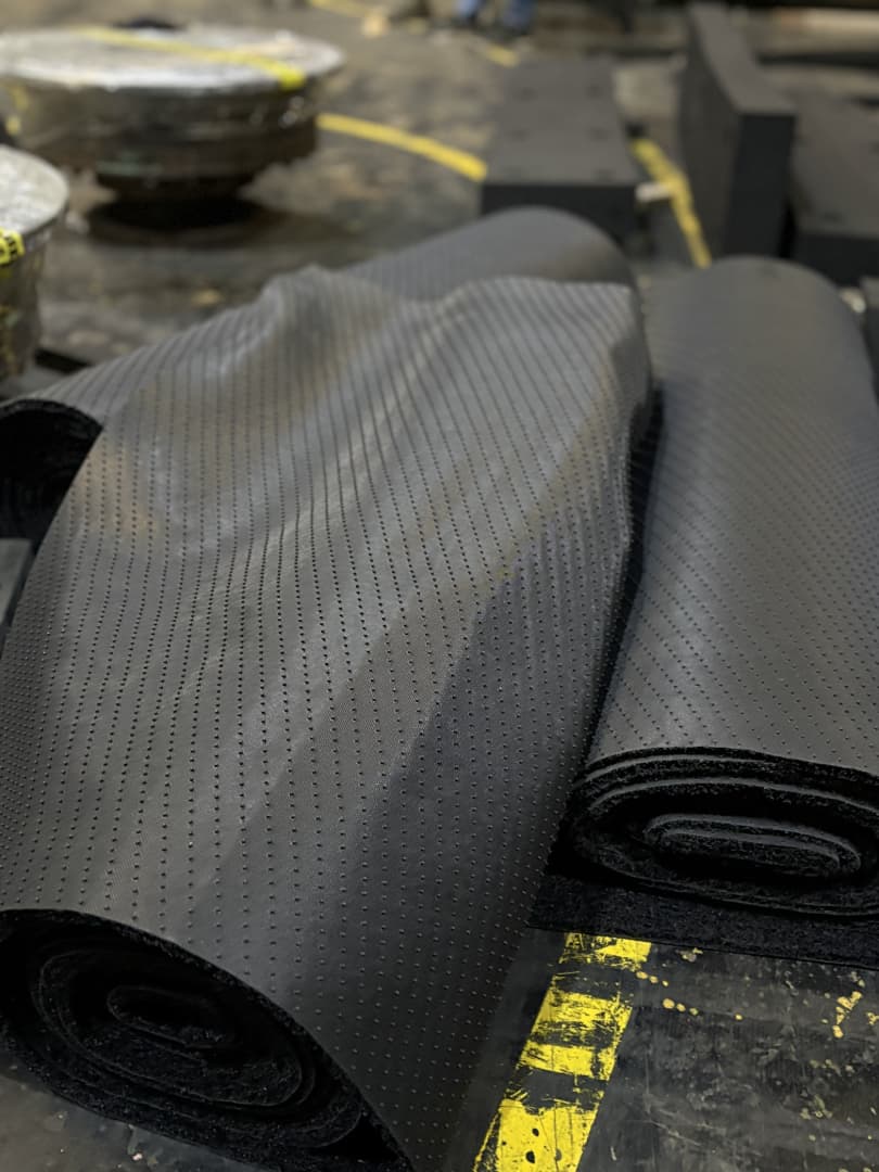 Anti Skid Rubber Matting Textured