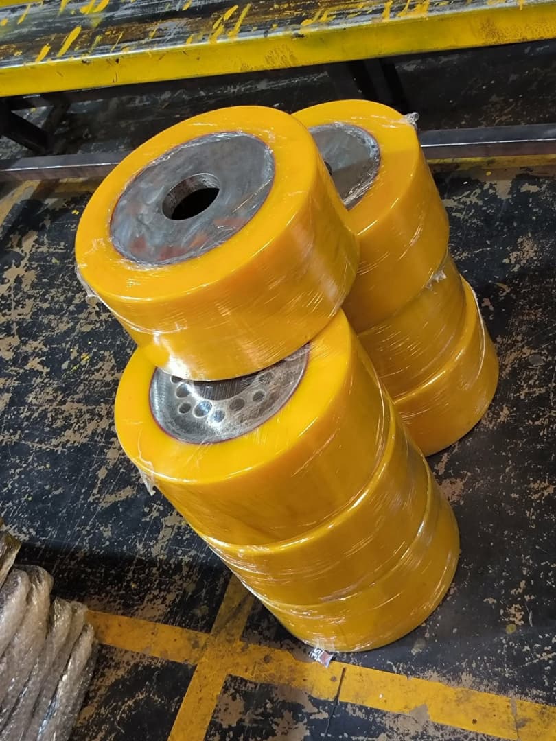Polyurethane Wheel Yellow