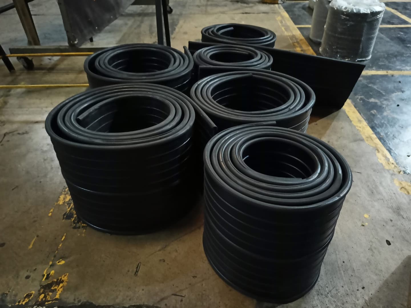 Rubber Seal Profiles Coiled
